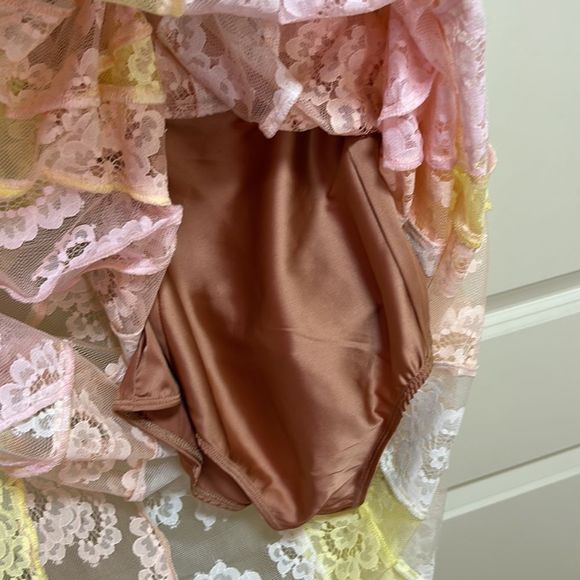 For Love & Lemons - “Blossom” Lace Maxi Dress - NWT, SZ S, Multi Color - Picture 7 of 16